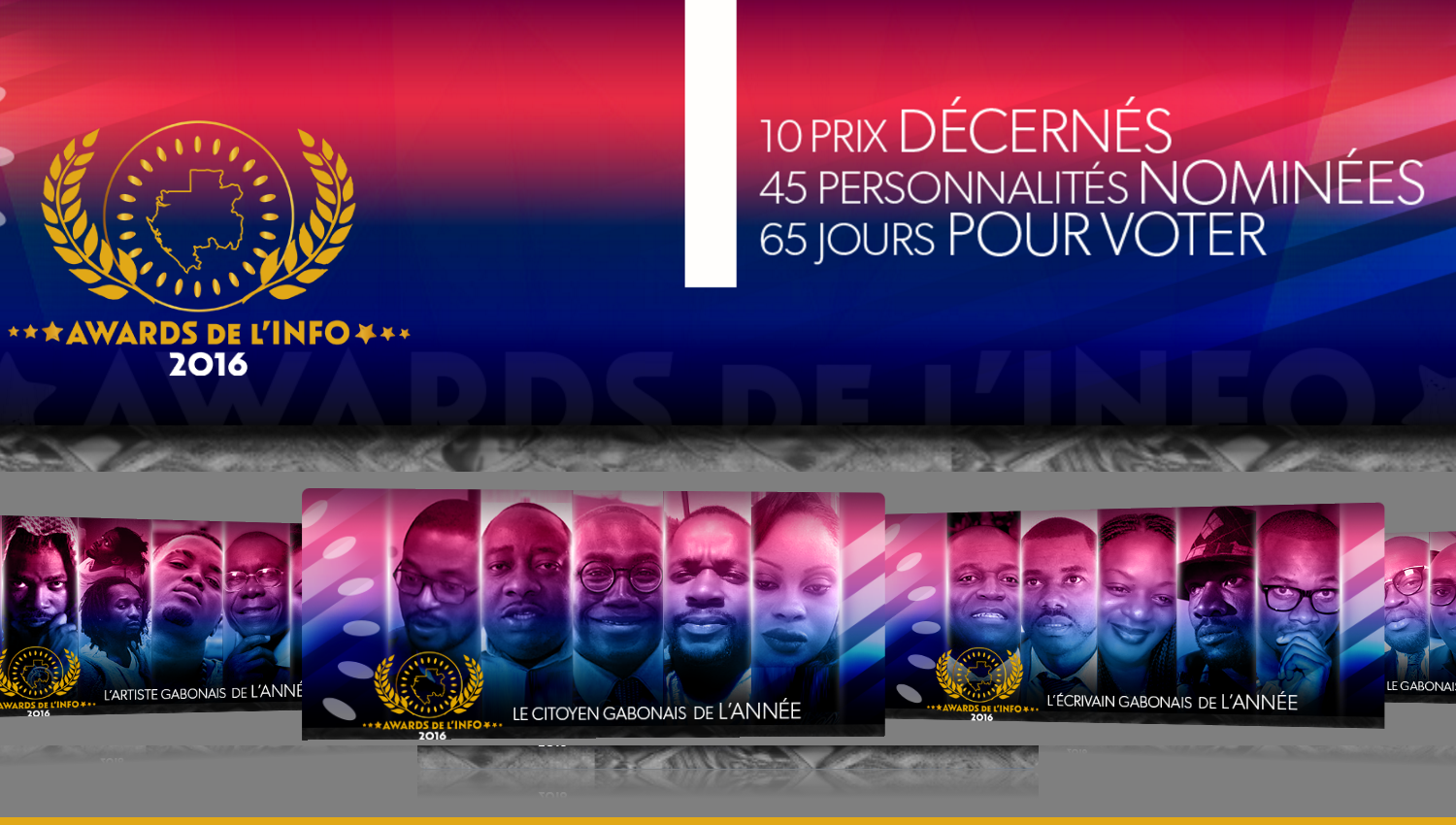 Le site des Awards de l'info™ 2016