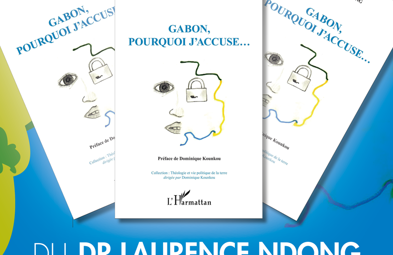 Affiche tournée livre de Laurence Ndong