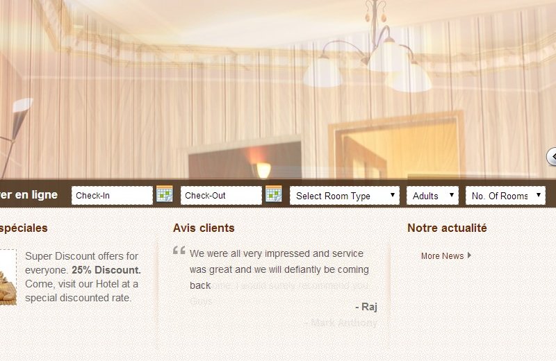 Site de la Résidence Zoé