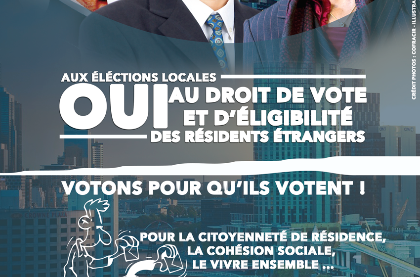 Campagne pour le droit de vote des résidents étrangers