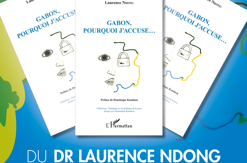 Affiche tournée livre de Laurence Ndong