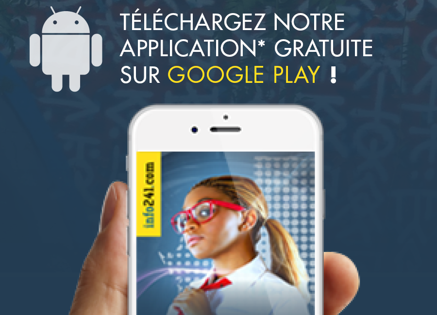 Visuel pub de l'application mobile d'Info241